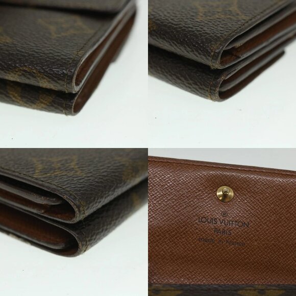 LOUIS VUITTON Monogram Portefeuille Elise Wallet M61654 LV Auth 56111 - Picture 14 of 14